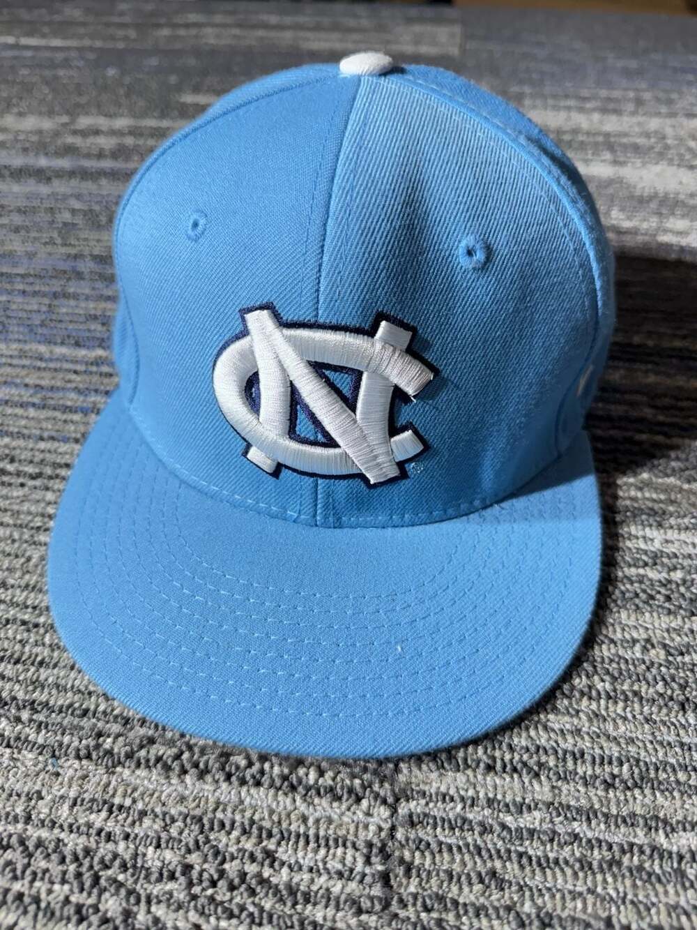 Zephyr North Carolina Tar Heels Hat Size 6 3/4 Chopped